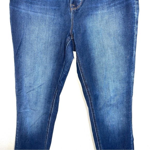 Maurices Limitless Dark Wash High Rise Super Skinny Jeans Medium Short Women’s - Picture 5 of 14